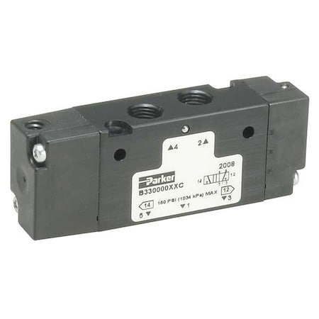 Parker B834000XXA Pilot Air Control Valve, Remote Pilot