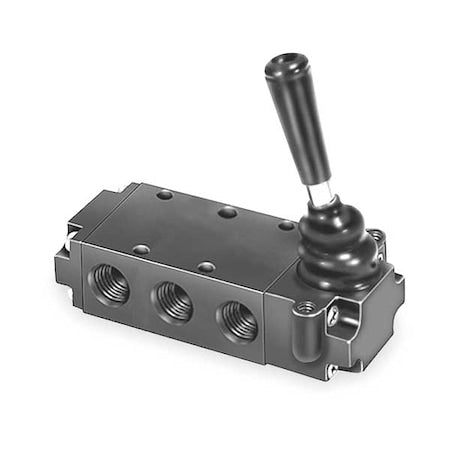 Parker 520811000 Manual Air Control Valve, 4-Way, 1/4In NPT