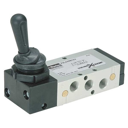 Parker P2LAX69111 Manual Air Control Valve, 4-Way, 1/8In NPT