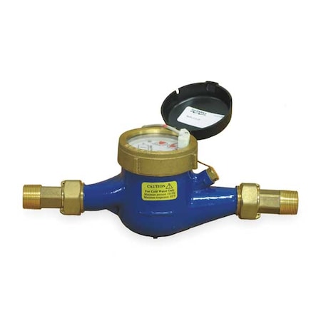 Pulsafeeder MTR103-G Flowmeter, 20 GPM, 150 PSI, 3/4 In, 0.5 PPG