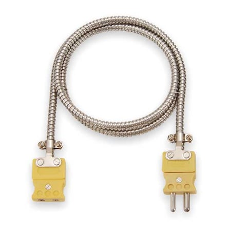 Tempco ECA00078 Thermocouple Ext Wire, K, 20AWG, Str, 25Ft