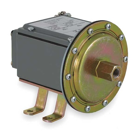 Telemecanique Sensors 9016GAW21F Vacuum Switch, Standard, DPDT, 0 to 28.3 in Hg Range
