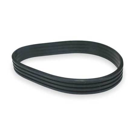 DAYTON 4-8V2000 Banded V-Belt, 13V, 4/8V2000, 8V, NR, 201 in, 4 in Top Width