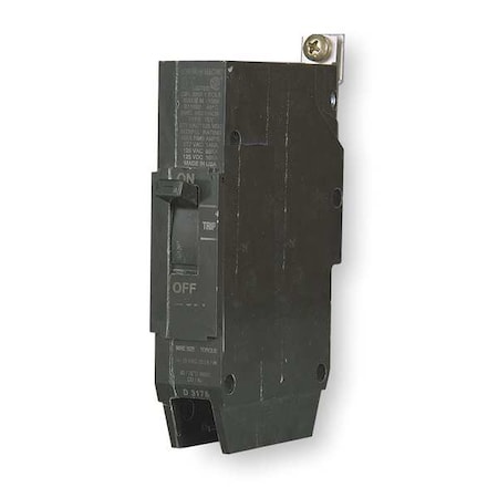 Ge TEY115 Molded Case Circuit Breaker, TEY Series, 15A, 1 Pole, 277/480V AC, 14kA at 277V AC