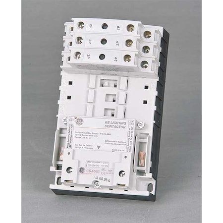 Ge CR463L60ANA 277V AC Electrically Held Lighting Contactor 6P 30A