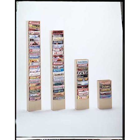 CON-TUR 400-08 Literature Rack 20 Compartments, 9-3/4