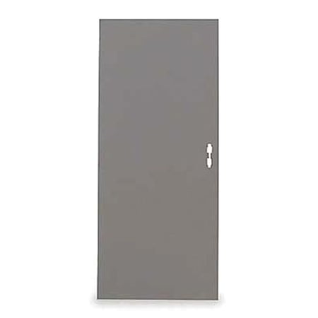Ceco CHMD x FL28 70 x MORT-CE-16ga Flush Steel Door, 84 in H, 32 in W, 1 3/4 in Thick, 16-gauge, Type: 1