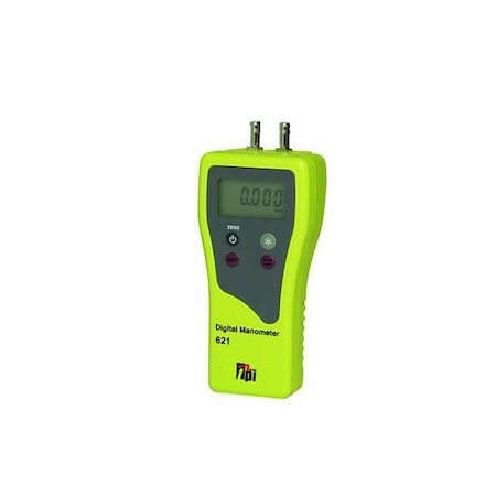 Test Products International 621 DigitalManometer, Differential, BklitLCD