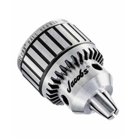 Jacobs JCM30221 Drill Chuck, Keyed, Steel, 1/2 In, 3JT