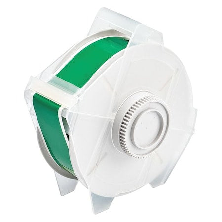 Brady 76641 Label Tape Cartridge, Green, Labels/Roll: Continuous