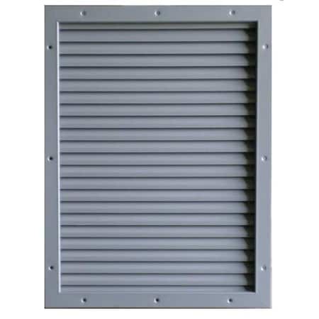 Ceco LV-FL-G 18x12 not 22 Door Louver Kits, 12 in H, 18 in W