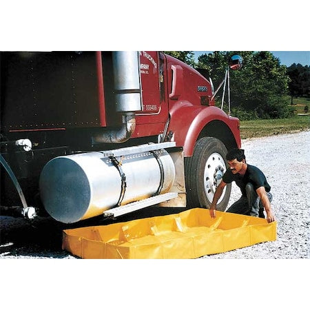 Justrite 28564 Snap Wall Containment Berm, 159 gal