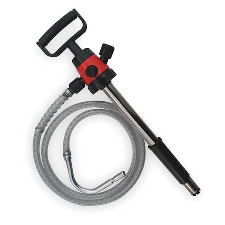 Oilsafe 102308 Hand Pump, Piston, ABS/SS, 12 oz/stroke
