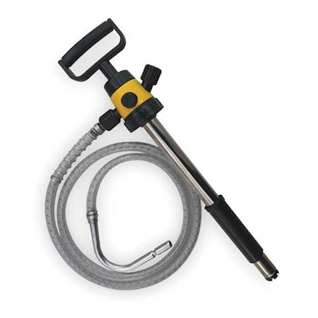 Oilsafe 102309 Hand Pump, Piston, ABS/SS, 12 oz/stroke
