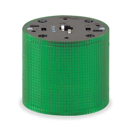 Federal Signal LSL-120G Tower Light Module, 120V AC, Green, 3 15/16 in Dia., 3 1/4 in Height, Incandescent, LSL Series
