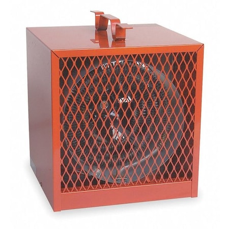 DAYTON 3VU36 Portable Electric Jobsite & Garage Heater, 5600W/4200W, 208/240V AC, 1 Phase, 19,110 / 14,335 BtuH