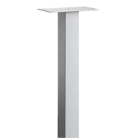 Salsbury Industries 4385SLV Pedestal, Gray, Powder Coated, In Ground, Mail Chest