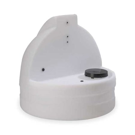 Stenner STS7N-02G1 Chemical Solution Tank, 7.5 Gal for SVP Series