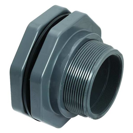 Hayward Flow Control BFA1040TES Bulkhead Tank Fitting, 4