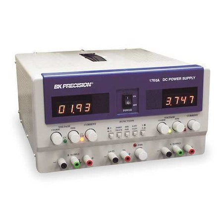 B&K Precision 1760A Power Supply, DC, Triple Out, 0-30,4-6.5V