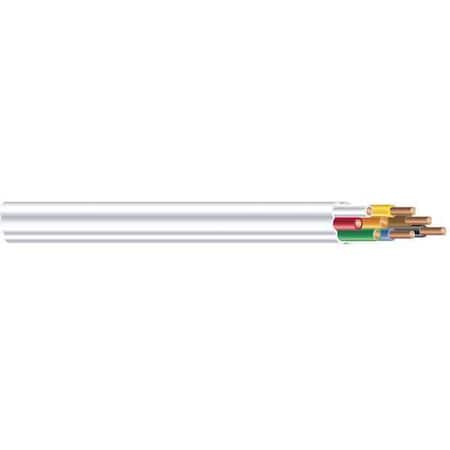 Southwire 555080423 Thermostat Wire, 18AWG, White, 250 ft, 300V
