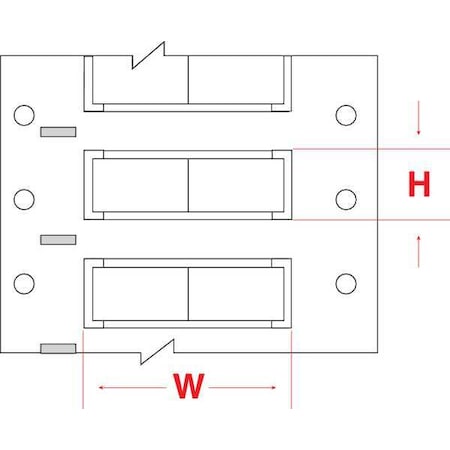 Brady HX-125-2-WT-2 Write On White Wire Marker Sleeves, PermaSleeve(R) Polyolefin