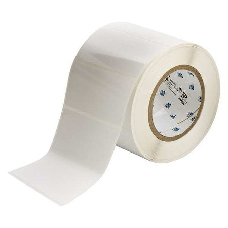 Brady THT-55-484-1 White Polyester Wire Marker