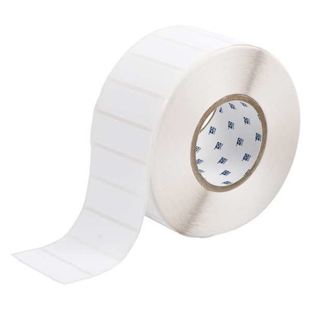 Brady THT-18-489-3 White Polyester Wire Marker