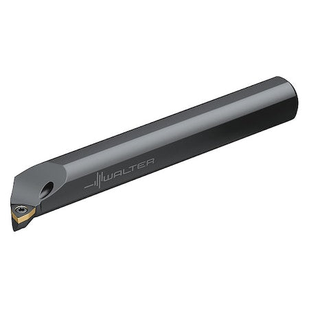 Walter 5204751 Indexable Boring Bar, A12S-SWLCR3, 10 in L, High Speed Steel, Trigon Insert Shape