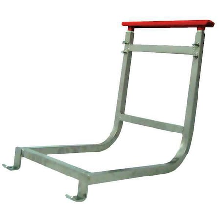DAYTON 30E997 Sngl Pdstl Attchmnt, 14-1/2 in, 250 lb, Rd;Irn