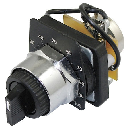 DAYTON 30G485 Potentiometer, 30 mm, Heavy Duty, 2500 Ohms