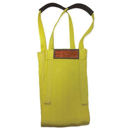Stren-Flex LB1-916-14 Synthetic Web Sling, Type 9, 14 ft L, 16 in W, Nylon, Yellow