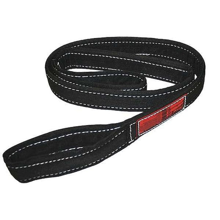 Stren-Flex EET-1-904CW-20 Synthetic Web Sling, Type 4, 20 ft L, 4 in W, Nylon, Black