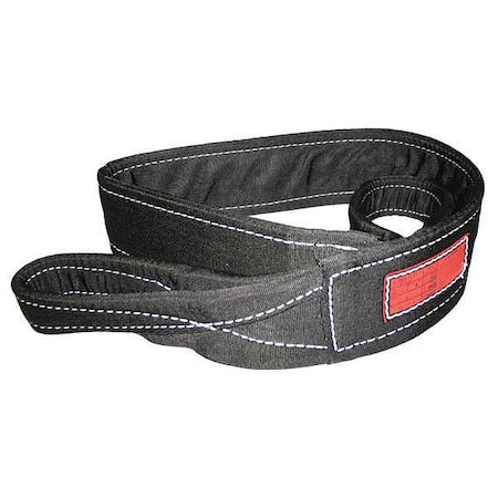 Stren-Flex EET-2-904CW-18 Synthetic Web Sling, Type 4, 18 ft L, 4 in W, Nylon, Black