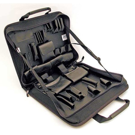 Platt 685ZT Tool Bag, Black, Nylon, 26 Pockets