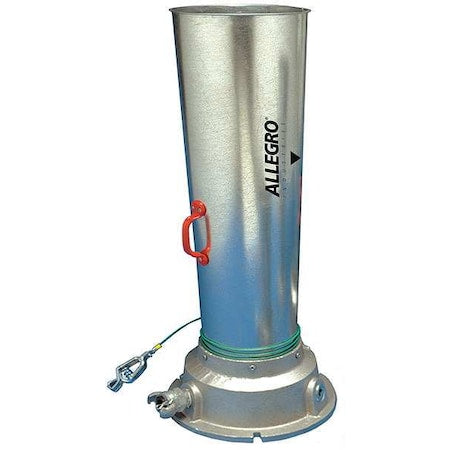 Allegro Industries 9518-10 Pneumatic Blower, Venturi, Steel, 1/2 NPT