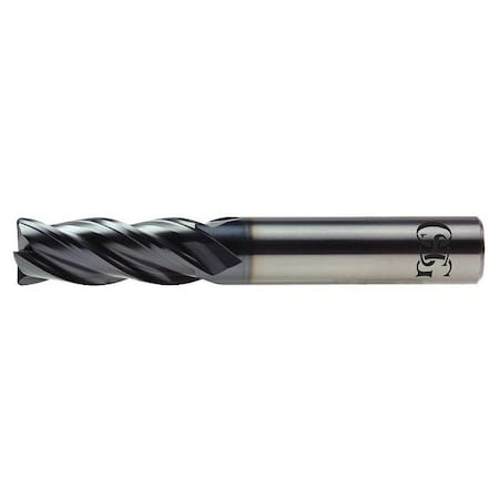 OSG VG434-7500 Carbide End Mill, VG434,3/4 D, 1 1/2 Cut L