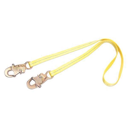 3M DBI-Sala 1231104 Lanyard Weight, 4 ft. Length, Snap Hook, Steel, 1 Leg(s), 310 lb. Weight Capacity