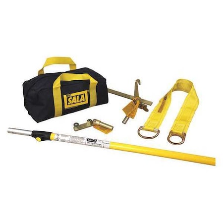 3M DBI-Sala 2104527 Remote Anchor System, 3 ft Length, 310 lb Weigth Capacity, Steel Anchor, 5,000 lb Tensile Strength