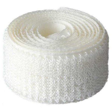 Velcro Brand 186540 Reclosable Fastener, No Adhesive, 150 ft, 1 in W, White