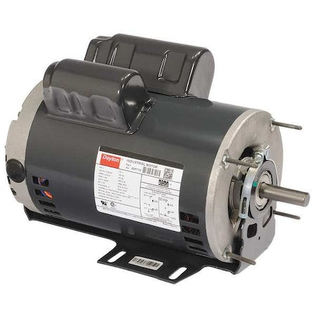 DAYTON 30PT79 Capacitor-Start/Run General Purpose Motor, 1 hp HP, 115/230V AC Voltage, 56 Frame