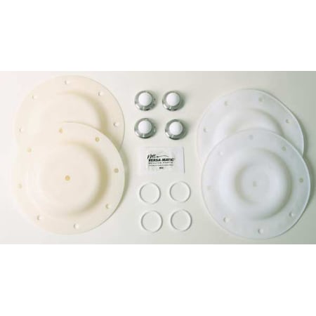 Versamatic V1.0FSS TF KIT Fluid End Repair Kit, PTFE Diaphragm