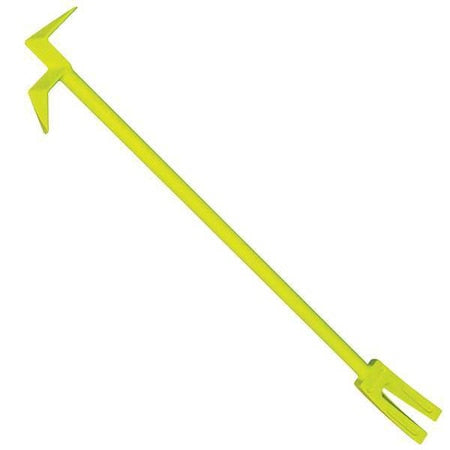 Leatherhead Tools NYCL-6 NY Claw, 6 ft. HiViz Lime, w/ NY Hook & Halligan Fork