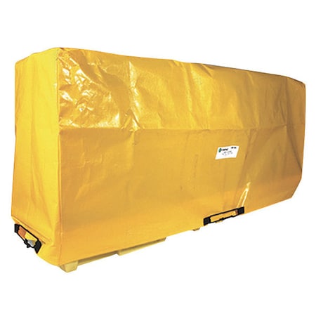 Enpac 5102-TARP Tarp Cover, 99 1/2 in x 30 3/4 in x 43 in, 43 in, Yellow, HDPE