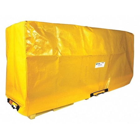 Enpac 5482-TARP Tarp Cover, 114 in x 59 in x 58 in, 58 in, Yellow, Polyethylene
