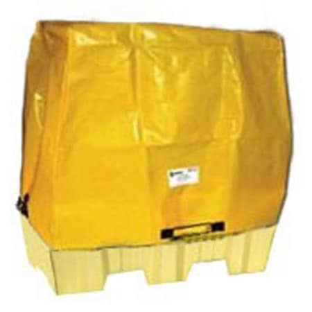 Enpac 5222-TARP Tarp Cover, 60 in x 39 1/4 in x 43 1/4 in, 43 1/4 in, Yellow, HDPE