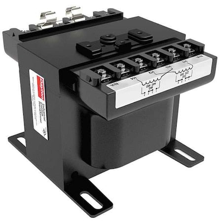 DAYTON 31EH22 Control Transformer, 1.5 kVA, 120V AC, 208/277V AC