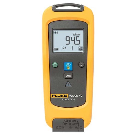 Fluke FLK-V3000FC AC Voltage Module, 3mV to 1000V AC, 6 1/2 in Length, LCD Indication