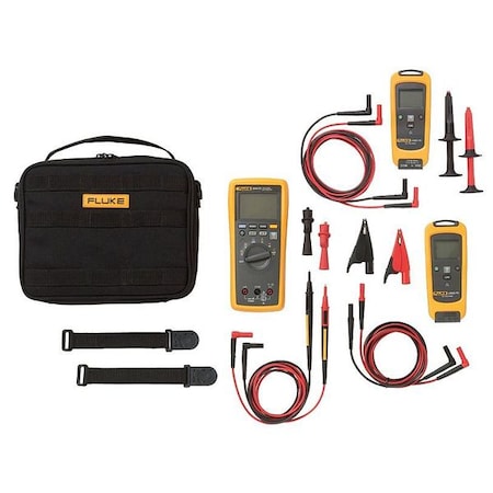 Fluke FLK-V3003FC K AC and DC Voltage Module Kit, 0.1mV to 1000V AC/V DC, 10 in Length, LCD Indication