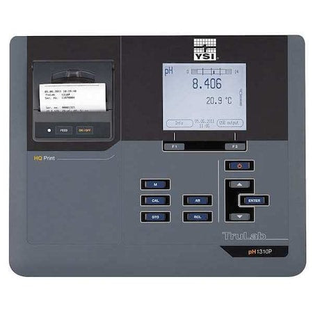 YSI TRULAB PH 1310P Benchtop Multiparameter Meter, 12 in H